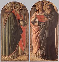 The Doctors of the Church, 1437, lippi