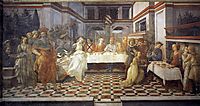 The Feast of Herod: Salome-s Dance , 1464, lippi