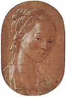 Head of a Woman, 1452, lippi