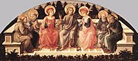 Seven Saints, 1450, lippi