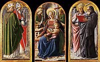 Triptych, c.1437, lippi