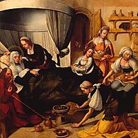 Nascimento de São João Baptista, 1530, lopes