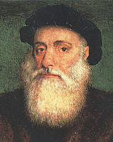 Portrait of Vasco da Gama, 1524, lopes