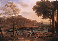 Harbour Scene with Grieving Heliades, c.1640, lorrain