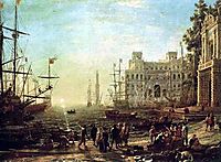 Seaport, 1638, lorrain