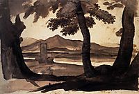 View of the Campagna, c.1669, lorrain