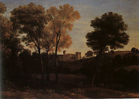 View of La Crescenza, c.1649, lorrain