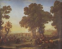 The Village Festival, 1639, lorrain