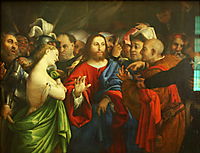 Christ and the Adulteress, c.1528, lotto