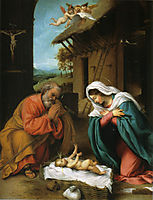 Nativity of Christ, 1523, lotto