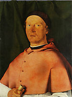 Portrait of Bishop Bernardo de- Rossi, 1505, lotto