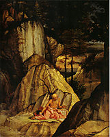 St. Jerome Meditating in the Desert, 1506, lotto