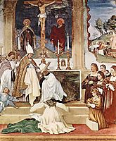 The Story of St. Barbara and St. Alvise, 1524, lotto
