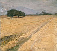 Field with Haystacks, lytras