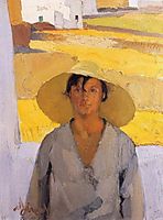 The straw hat, 1925, lytras