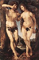 Adam and Eve, c.1520, mabuse