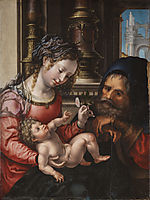 Holy family, c.1527, mabuse
