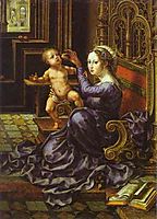 Madonna and Child, c.1532, mabuse
