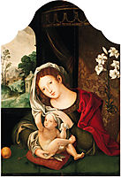 Madonna and Child playing with the veil, c.1520, mabuse