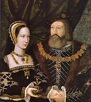 Princess Mary Tudor and Charles Brandon, duke of Suffolk, c.1516, mabuse