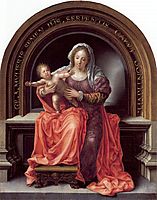 The Virgin and Child, 1527, mabuse