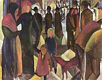 Farewell, 1914, macke