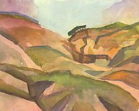 Gorge, 1914, macke