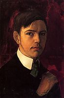 Self-portrait, 1906, macke