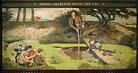 Dalton Collecting Marsh Fire Gas, 1893, madoxbrown