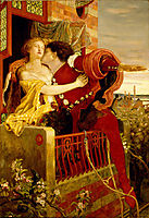 Romeo and Juliet, 1871, madoxbrown