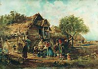 After the Market, 1876, makovsky