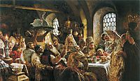 The Boyars- Wedding, 1883, makovsky