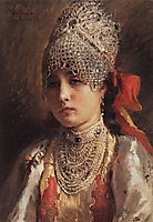 Boyaryshnya, 1884, makovsky