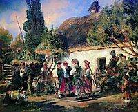 Celebration in Ukraine, c.1880, makovsky