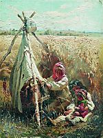 Children in a Field, 1870, makovsky