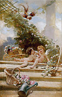 Cupid Gardeners, makovsky