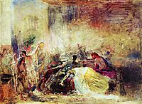 Death of Petronius, 1904, makovsky