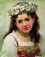 Head of the Girl, makovsky