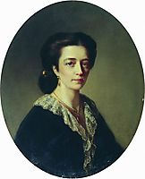 Lady in Black, 1864, makovsky