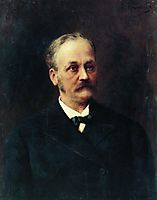 Male Portrait, c.1870, makovsky