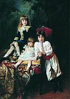 Mr. Balashov-s Children, 1880, makovsky