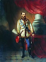 Portrait of Alexander II of Russia, c.1860, makovsky