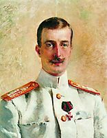 Portrait of Cyril Vladimirovich, Grand Duke of Russia, c.1880, makovsky