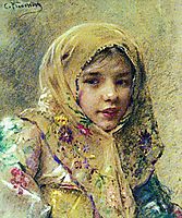 Portrait of the Girl, c.1900, makovsky