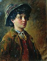 Portrait of the Italian Boy, makovsky