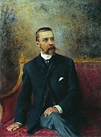 Portrait of A.Kuzhetsov, c.1890, makovsky