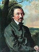 Portrait of Nikolay Nekrasov, makovsky