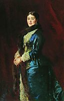 Portrait of Princess M.Orlova-Davydova, c.1880, makovsky