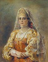 Portrait of Princess Zinaida Yusupova, c.1900, makovsky