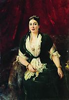 Portrait of Tradeswoman E.Rastorgueva, 1885, makovsky